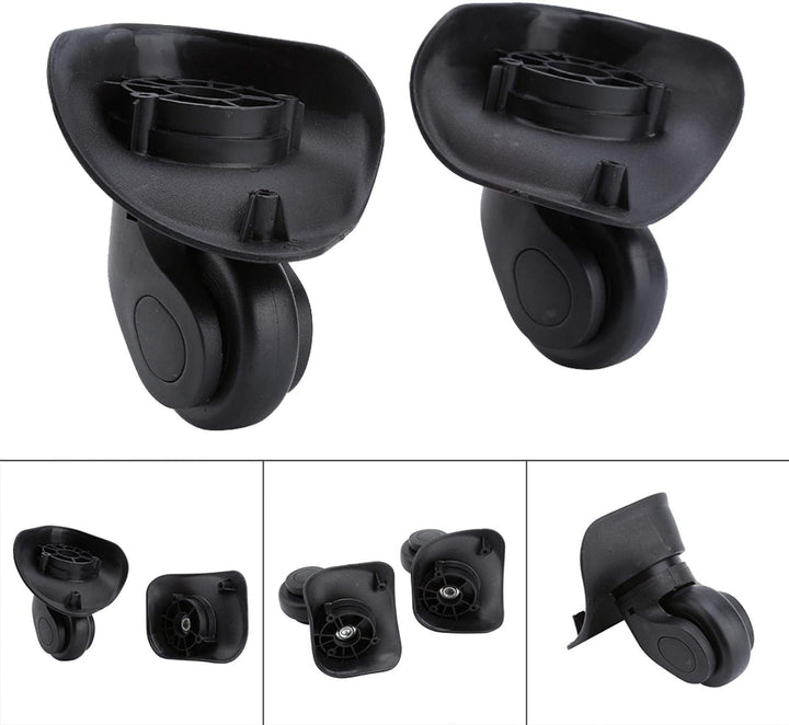 Kofferrad, Kugellager, Universalrad, Schwarz, 2 Stück, Ersatzrad für Reisekoffer, Koffer, Verwendung