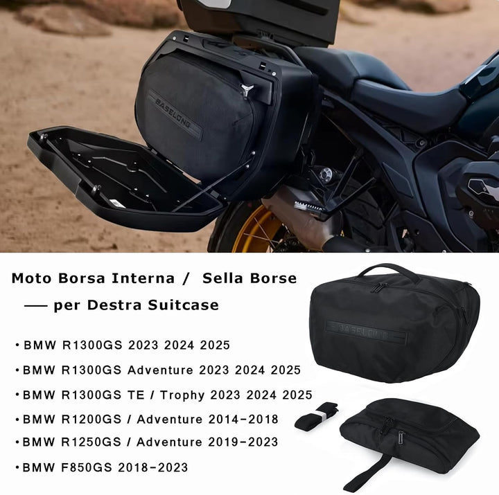 Motorrad Gepäck-Innentaschen rechts Suitcase Satteltaschen Wasserdicht für R1300GS R1200GS 2014-2018