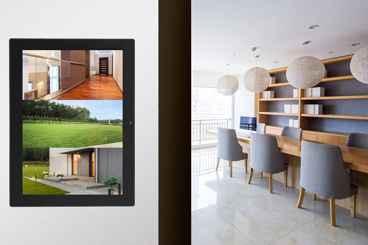 Lupus - 10 Zoll PoE Smarthome Display, Smarthome Tablet für bündige Wandmontage, Schnellem ARM RK358