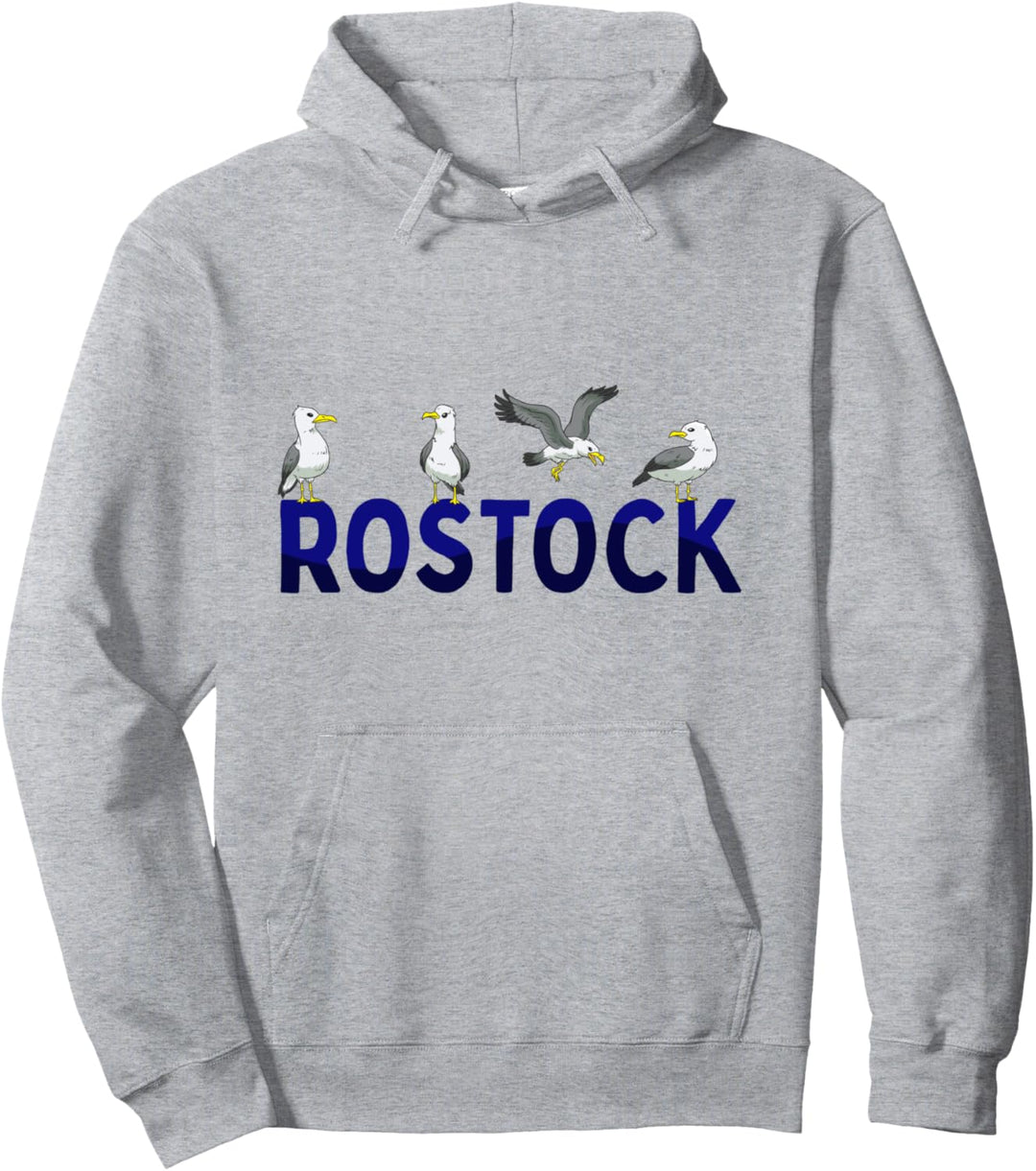 Rostock Möwen Ostsee Moin Norddeutsch Pullover Hoodie