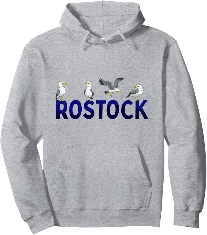 Rostock Möwen Ostsee Moin Norddeutsch Pullover Hoodie