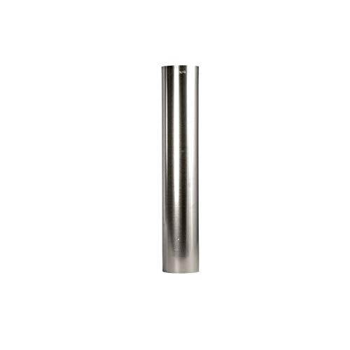 FAL Ofenrohr 1,0m 100mm Durchmesser Rauchrohr feueraluminiert Silber Längenelement 1,0m Durchmesser