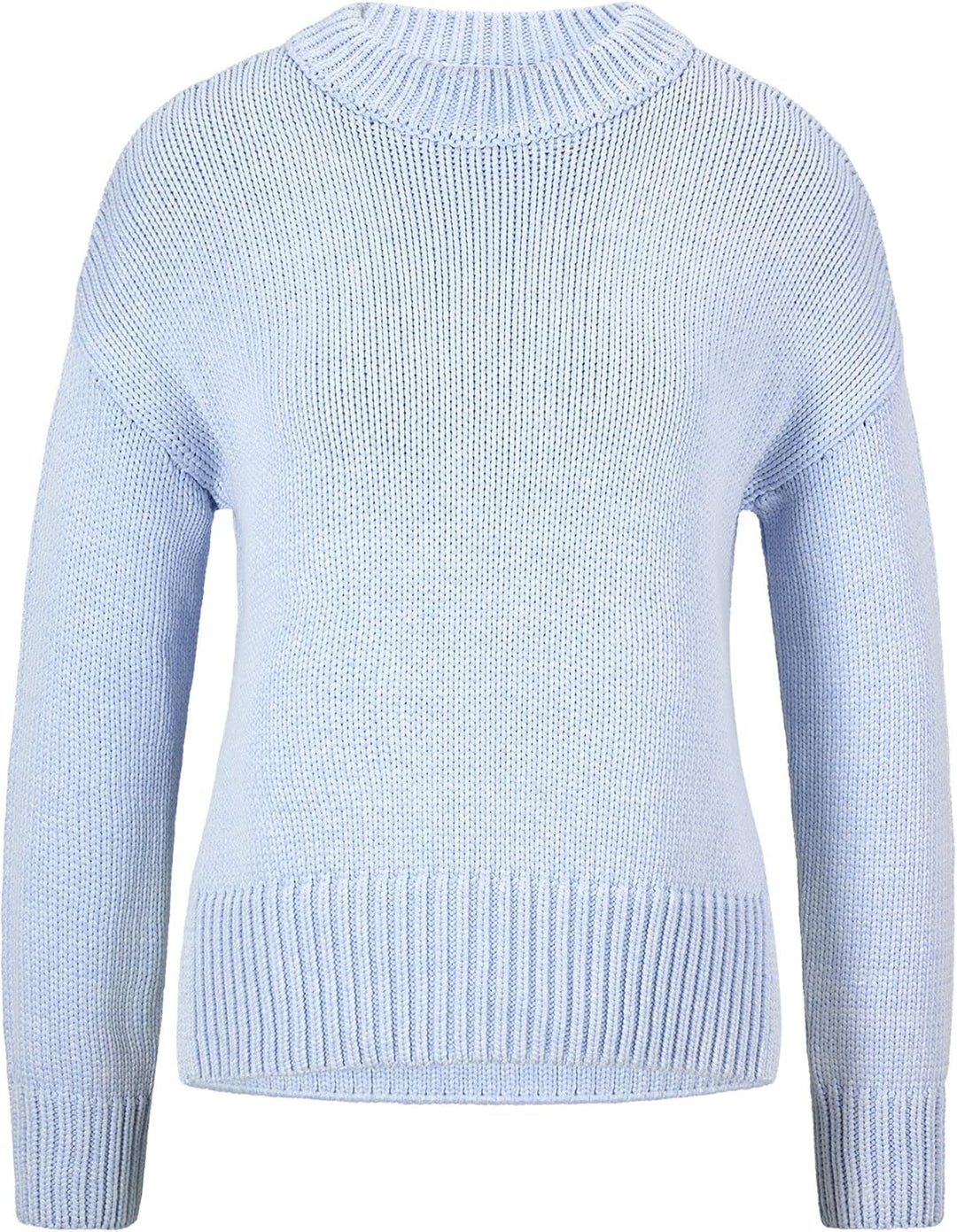 HUGO Damen Smegina Knitted-Sweater S Blau, S Blau
