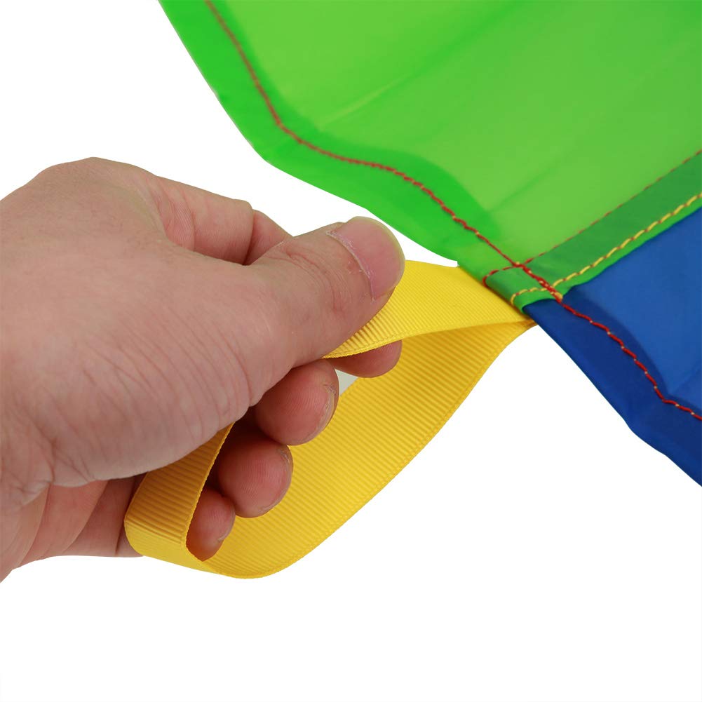 Kinder Kinder Spiel Bunter Regenbogen Fallschirm Outdoor Spiel Lernen Übung Sport Werkzeug Spielzeug