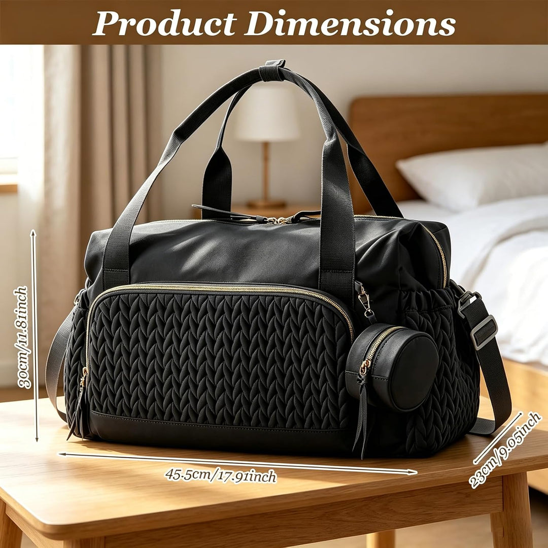 Multifunktionale Wickeltasche, Schultertasche mit Schnulleretui, Grosse Kapazität, für Mutterschaft