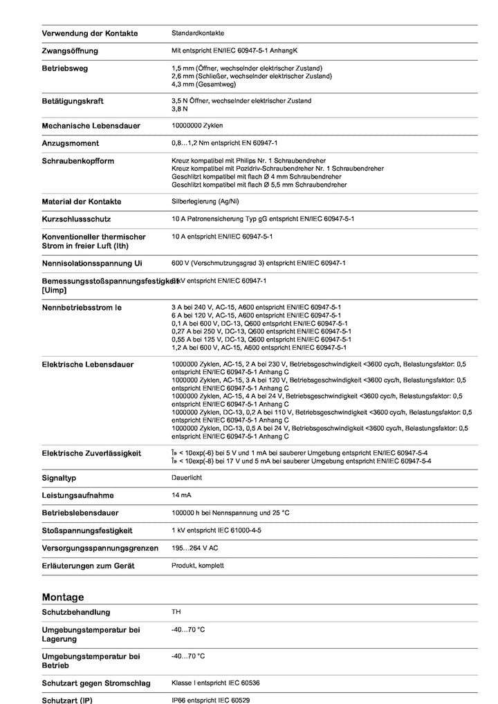 Schneider Electric | XB4BW33M5 - Leuchtdrucktaster, grün, flach, 1S+1Ö, tastend, 220-240V 50/ bei 60