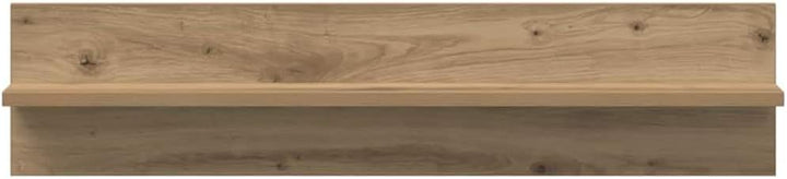 vidaXL Wandregal 2 pcs Artisan-Eiche 80 x 11,5 x 18 cm Holzwerkstoff, Wohnzimmer, rechteckiges Wandr