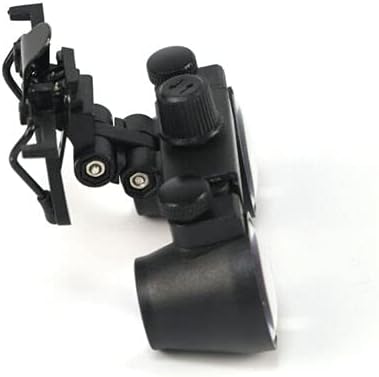 Fernglaslupe zum Anklippen, mit Metallclip, 2,5-fache Vergrösserung 2.5X, 2.5X
