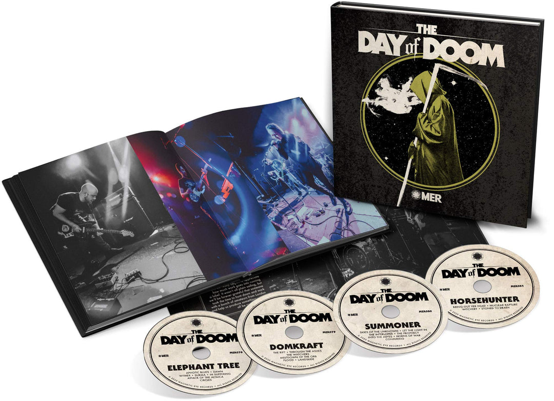Day of Doom Live (Lim.Hardcover Buch), Audio-CD