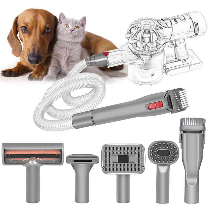 Italdos Haarschneidemaschinen-Set kompatibel mit Dyson V7 V8 V10 V11 V15 selbstreinigende Bürsten fü