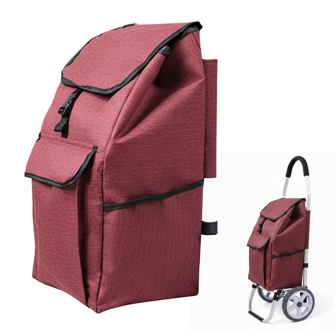 Faltbare Einkaufstasche Ersatztasche für Einkaufswagen,wasserdichte Oxford-Stoff Trolley Tasche mit