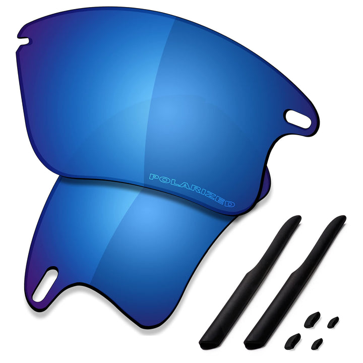 Saucer Premium-Ersatzgläser und Gummi-Kits für Oakley Fast Jacket XL OO9156 Sonnenbrillen High Defen