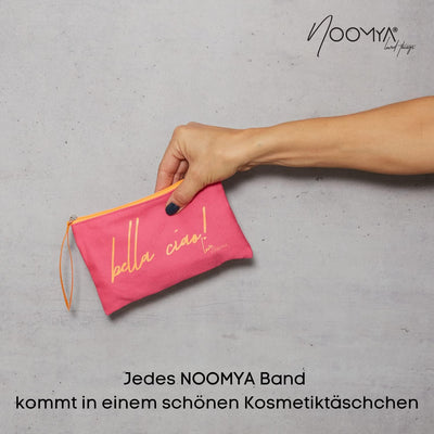 NOOMYA® Premium Fashion Handykette | Set Handyhülle iPhone 11 PRO & Handyband Pink Popsicle | Handyg