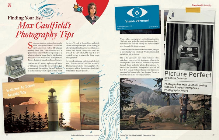 Life Is Strange: Welcome to Caledon University, Gebundenes Buch