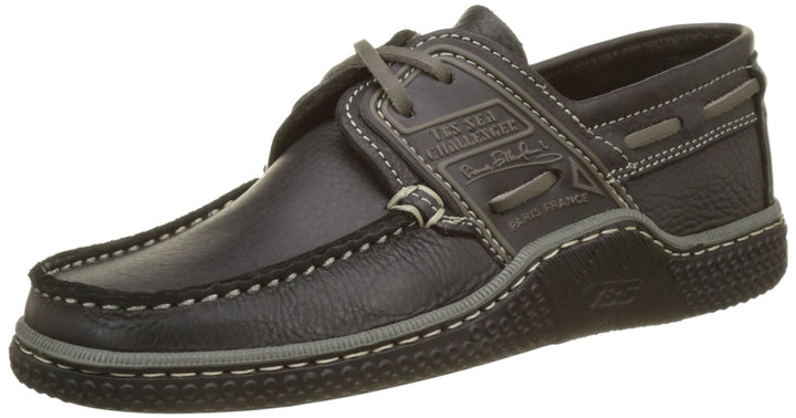 TBS Herren Globek Bootschuhe 40 EU Schwarz Noir Dauphin B8b44, 40 EU Schwarz Noir Dauphin B8b44