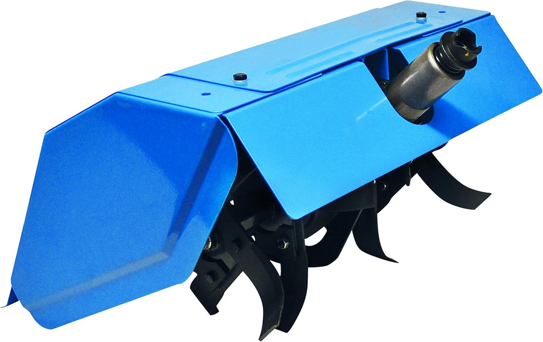 Güde 95189 GKM 900 2 IN 1 Kehrmaschine zu 95180, Blau, 95 x 100 x 36 cm & 95183 GGF 620 Gartenfräse