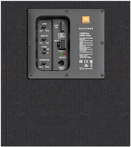 JBL BassPro 8 Aktiv Subwoofer Auto Set Bassreflex Gehäuse - 800 Watt Harman Kardon Bassbox Woofer 8