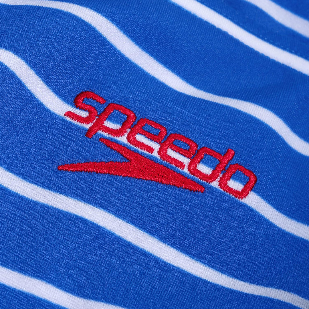 Speedo Damen Schwimmanzug Eco Emdurance+ Medalist 34 Blau / Weiss, 34 Blau / Weiss