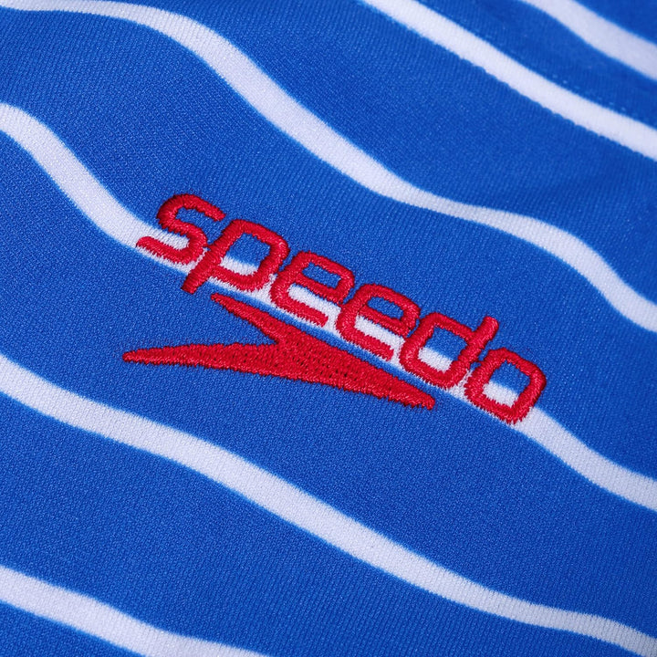 Speedo Damen Schwimmanzug Eco Emdurance+ Medalist 34 Blau / Weiss, 34 Blau / Weiss