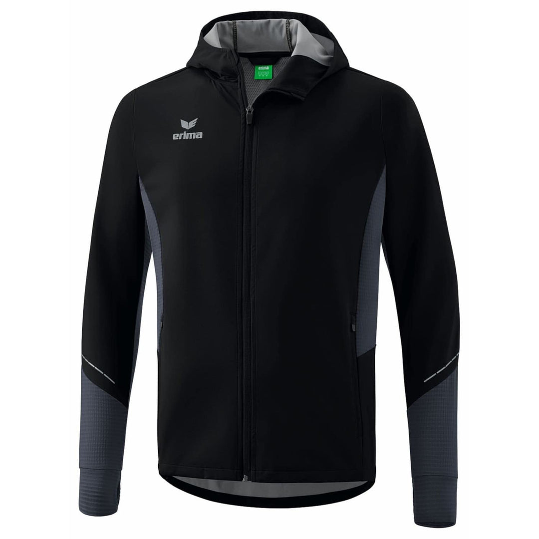 Erima Herren RACING Running Jacke L Schwarz, L Schwarz
