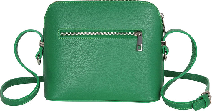 AMBRA Moda Italienische Ledertasche Damen Handtasche Umhängetasche Schultertasche Leder Tasche klein