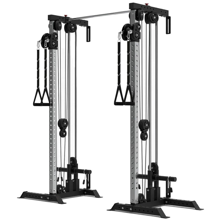 Train Hard® Wandmontage Latzugturm, Kabelzuganlage, Seilzugstation zur Brandneues Modell 2024 B:W1F0