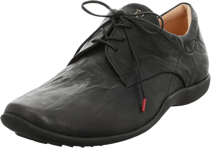 Think! Herren Stone Nachhaltige Wechselfussbett Schnürhalbschuhe 40 EU 0000 Schwarz, 40 EU 0000 Schw