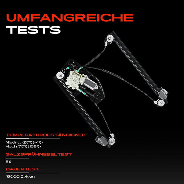 Frankberg Fensterheber Mit Motor Vorne Links Kompatibel mit 7er E38 Limousine 1994-2001 51338125201,