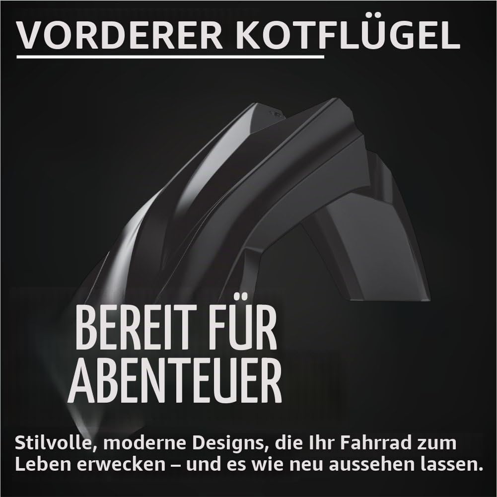 POLISPORT 8585200002 - Originaler Nachbau des Frontfenders aus strapazierfähigem und widerstandsfähi