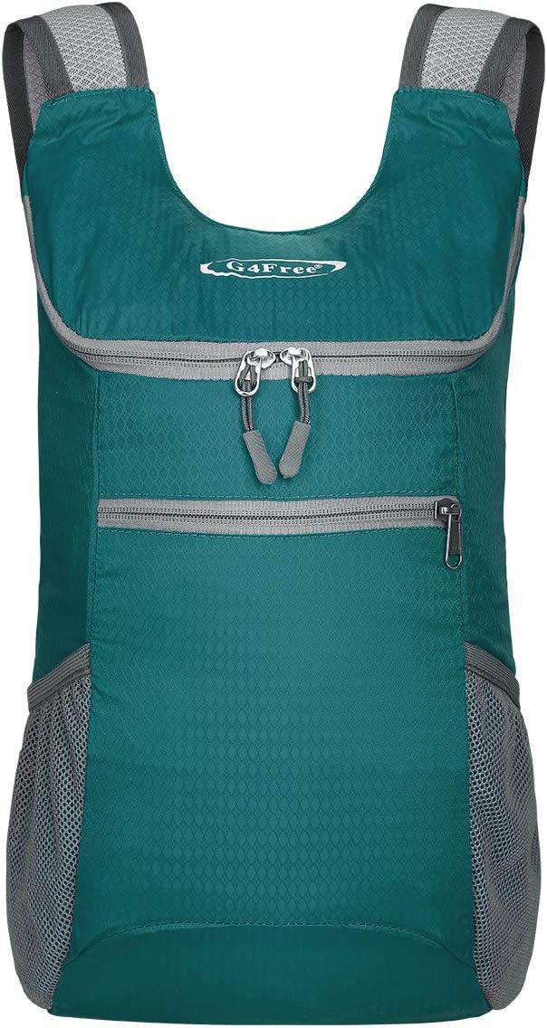 G4Free Ultraleichter 11 l kleiner faltbarer Rucksack für Reisen, Wandern, Radfahren, Wandern oder Me