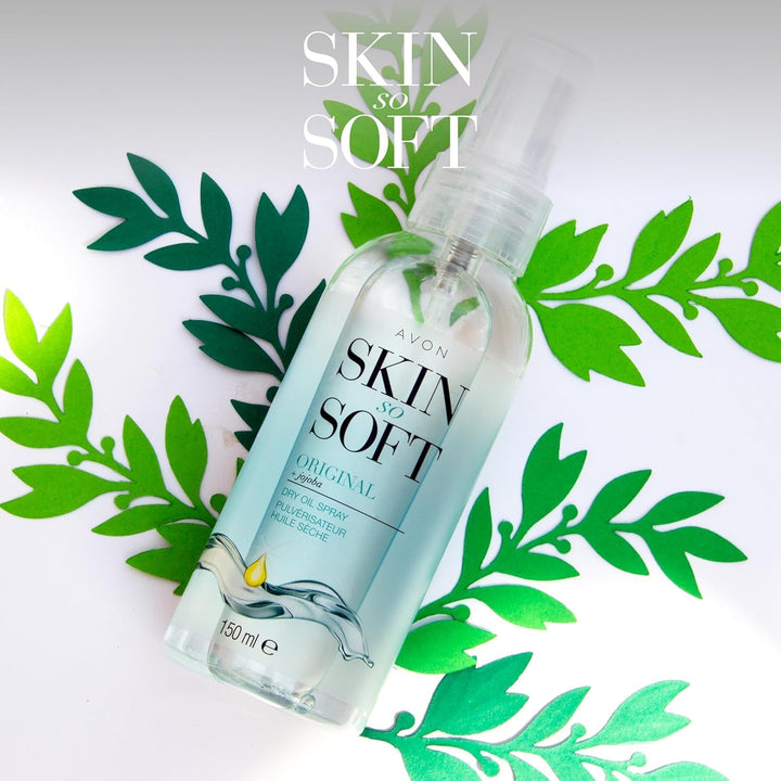 Avon Skin So Soft Original Dry Oil Spray 4 x 150ml. Modern, Modern