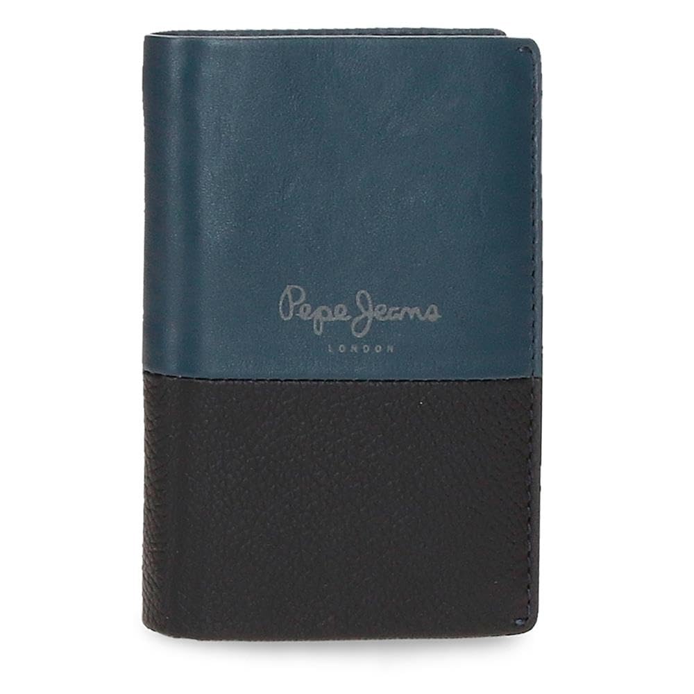 Pepe Jeans Dual Geldbörsen und Geldbörsen aus Rindsleder schwarz Khaki Marineblau Verschiedene Gröss