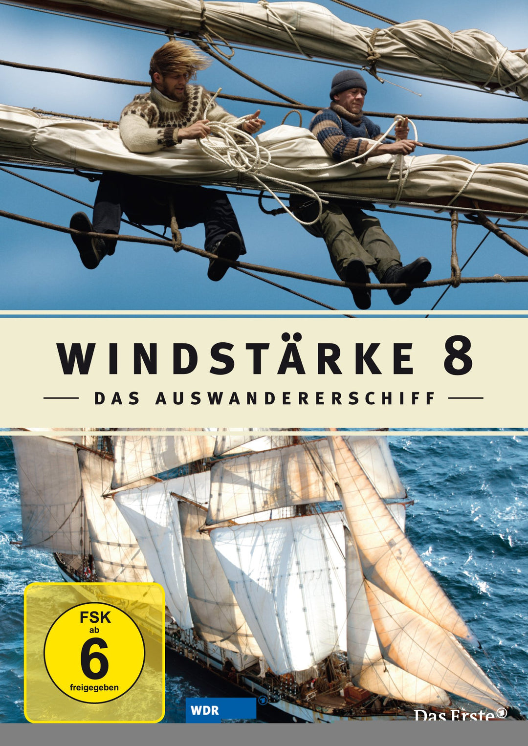 Windstärke 8 - Das Auswandererschiff, DVD