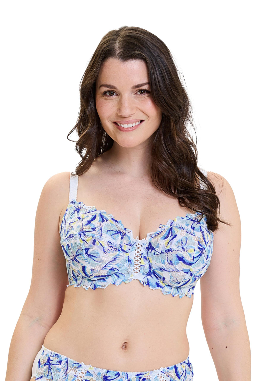 Sans Complexe Damen Arum Mosaic_709212 Klassischer Bügel-BH (1er Pack) 75C Grafikflossen, 75C Grafik