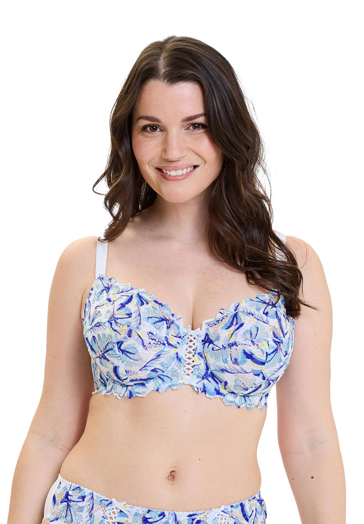 Sans Complexe Damen Arum Mosaic_709212 Klassischer Bügel-BH (1er Pack) 75C Grafikflossen, 75C Grafik