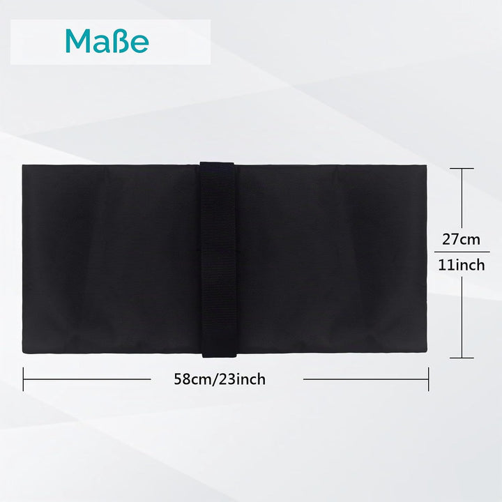 ABCCANOPY Sandsack Satteltasche Fotografie Gewicht Taschen für Video Ständer, 4 Packungen (schwarz),