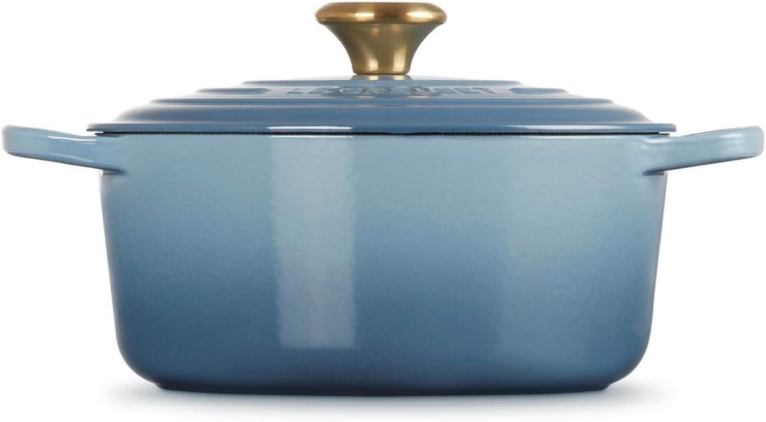 Le Creuset Signature Gusseisen-Bräter mit Deckel, Ø 24 cm, Rund, Für alle Herdarten und Induktion ge