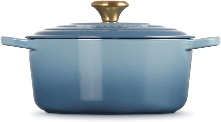 Le Creuset Signature Gusseisen-Bräter mit Deckel, Ø 24 cm, Rund, Für alle Herdarten und Induktion ge