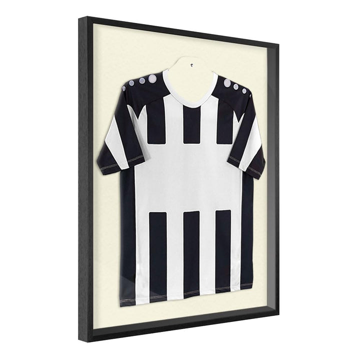 Bildershop-24 Objektrahmen Trikotrahmen Vario inkl. Bügel und Passepartout 70x90cm Schwarz (lackiert
