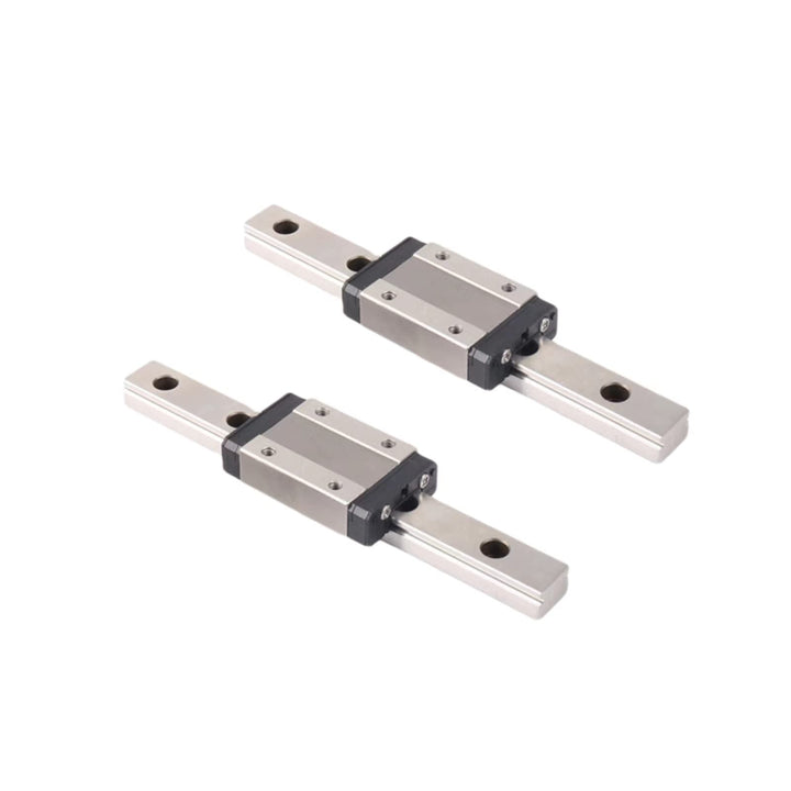 MGN12H Mini Lineare Lagerschlitten Schienenführung 200mm 2 Stück mit 2 Stück MGN12H Typ H Block für