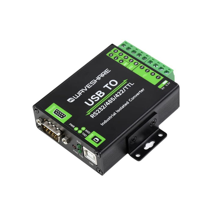 Industrial Grade USB to RS232/485/422/TTL Converter Onboard FT232RNL Support Mac Linux Android Windo