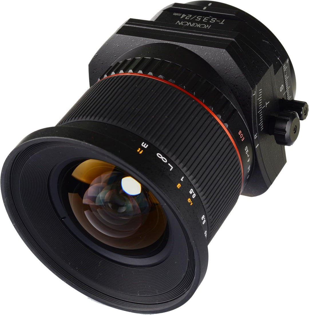 Rokinon TSL24M-N Objektiv, 24 mm, f/3,5, Neigung, für Nikon, Für Nikon