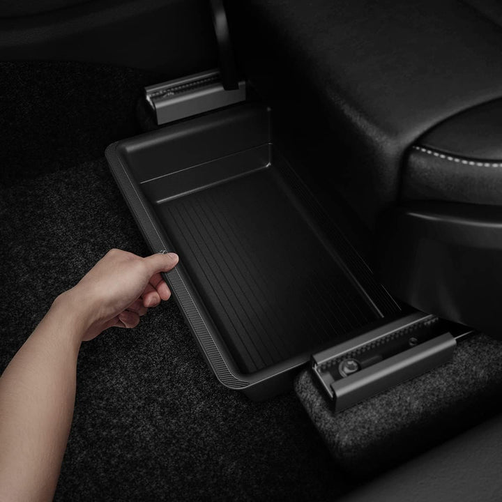 Spigen Tesla Model Y 2023-2021 Unter Sitz Aufbewahrungsbox Organizer, Verstecktes Fach für Model Y Z