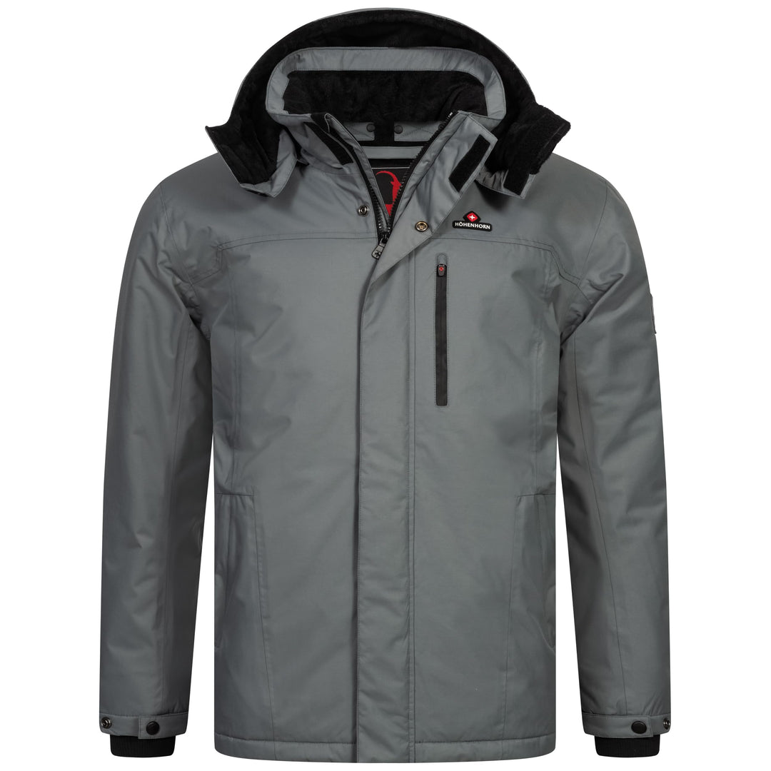 Höhenhorn Starsgard Herren Winter Jacke Wasserdicht Atmungsaktive Funktionsjacke, Grau