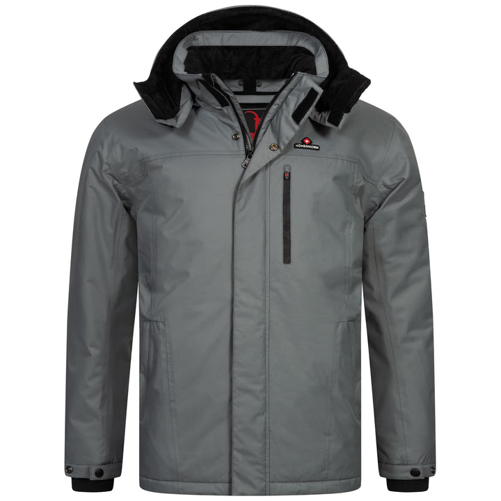 Höhenhorn Starsgard Herren Winter Jacke Wasserdicht Atmungsaktive Funktionsjacke, Grau