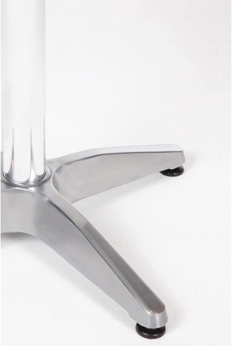 Bolero runder Bistrotisch Edelstahl 1 Bein 60cm 720(H) x 600(Ø)mm, 720(H) x 600(Ø)mm