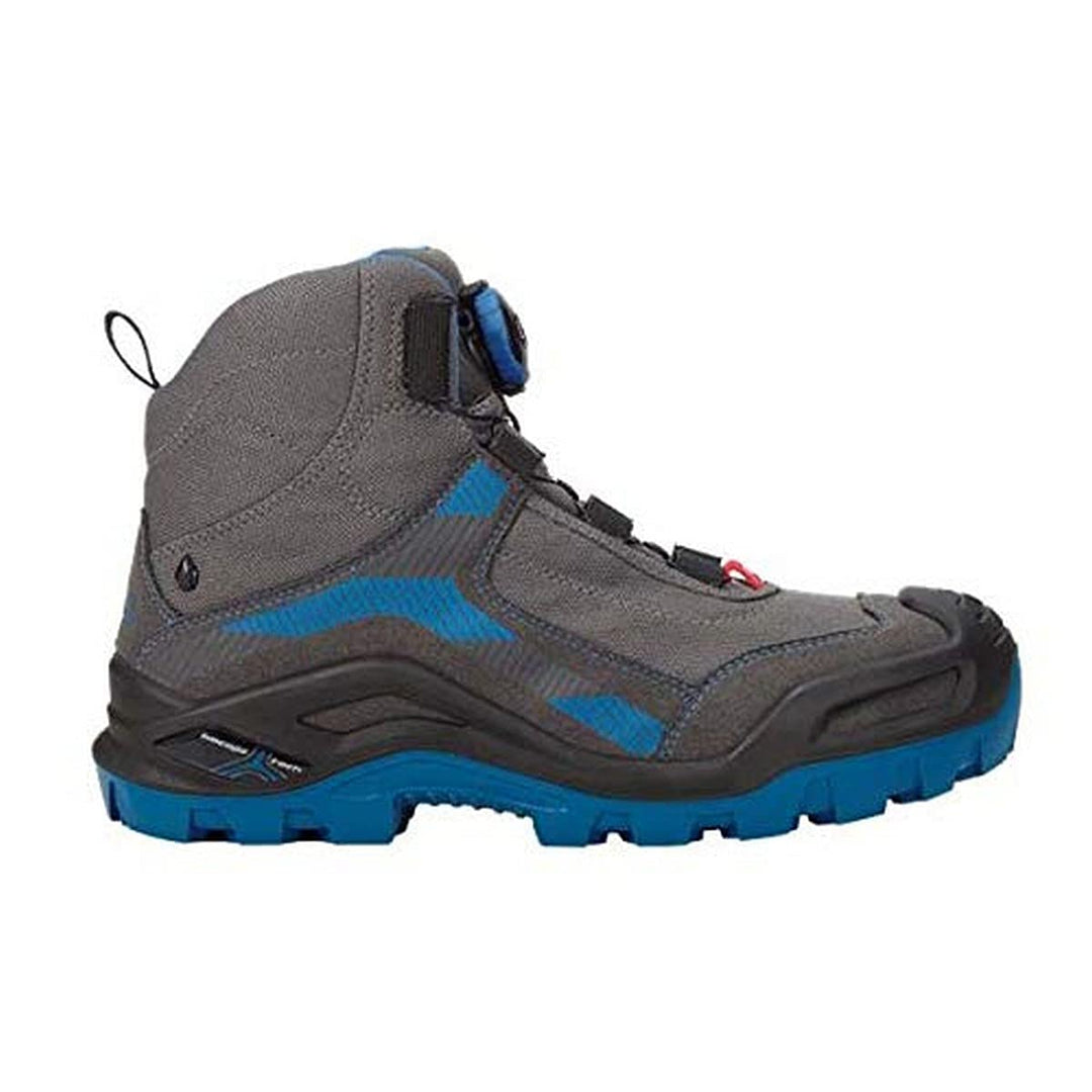 Engelbert Strauss 93656-41/Titanium/gentian blue Sicherheitsschuhe Kastra Mid, 41,7Titan/Enzianblau