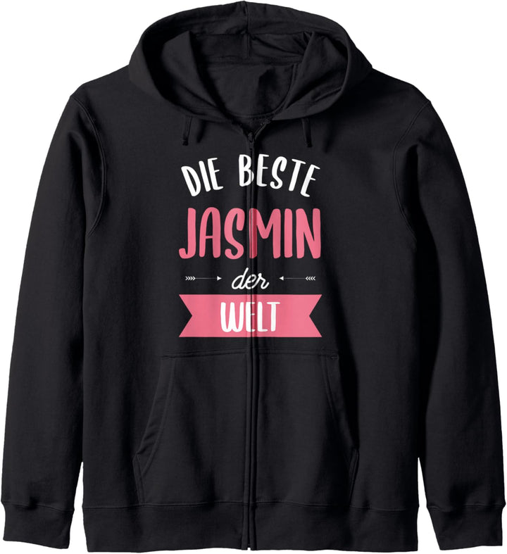 Beste Jasmin der Welt Kapuzenjacke