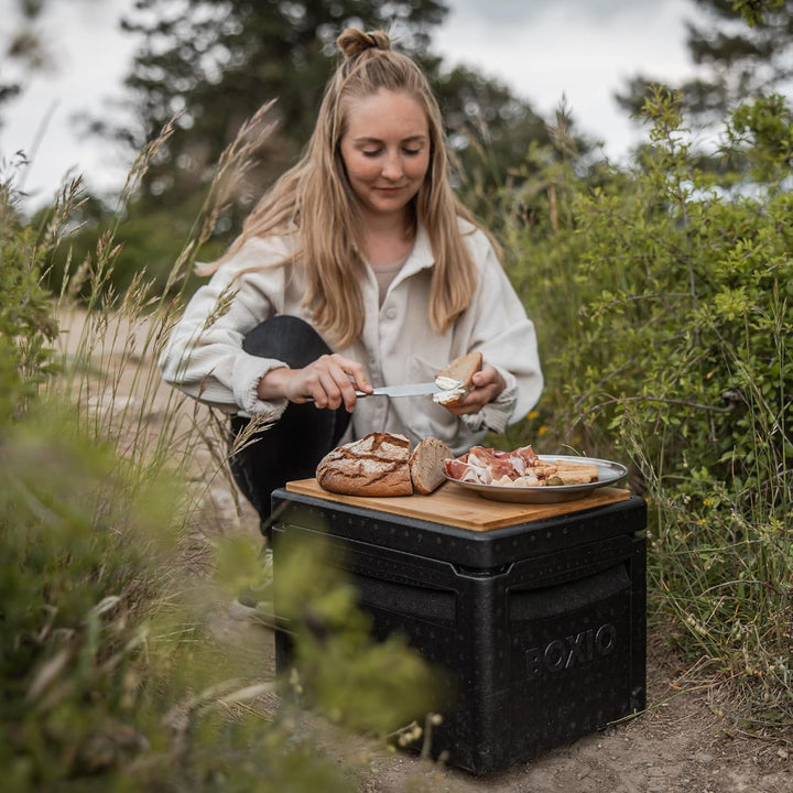 BOXIO - COOL: Kühlbox für Camping ohne Strom - Perfekte Kühltruhe mit unterschiedlichen Temperaturzo