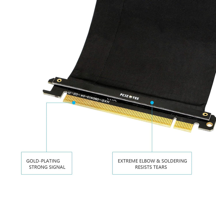 SinLoon PCI-E Express X16 Riser Extend Card PCIE 3.0 Cable Card Extension Port Adapter High Speed Ri